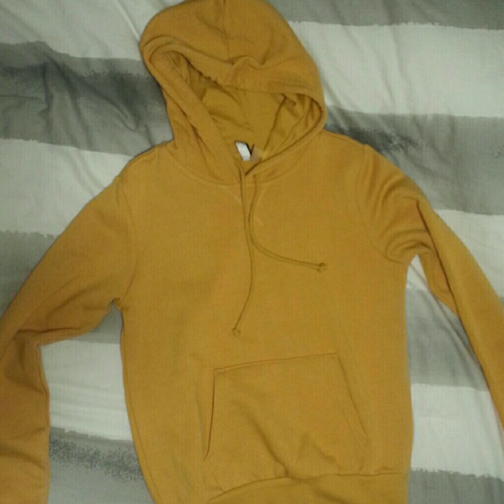 Soft Mustard yellow hood from H&M